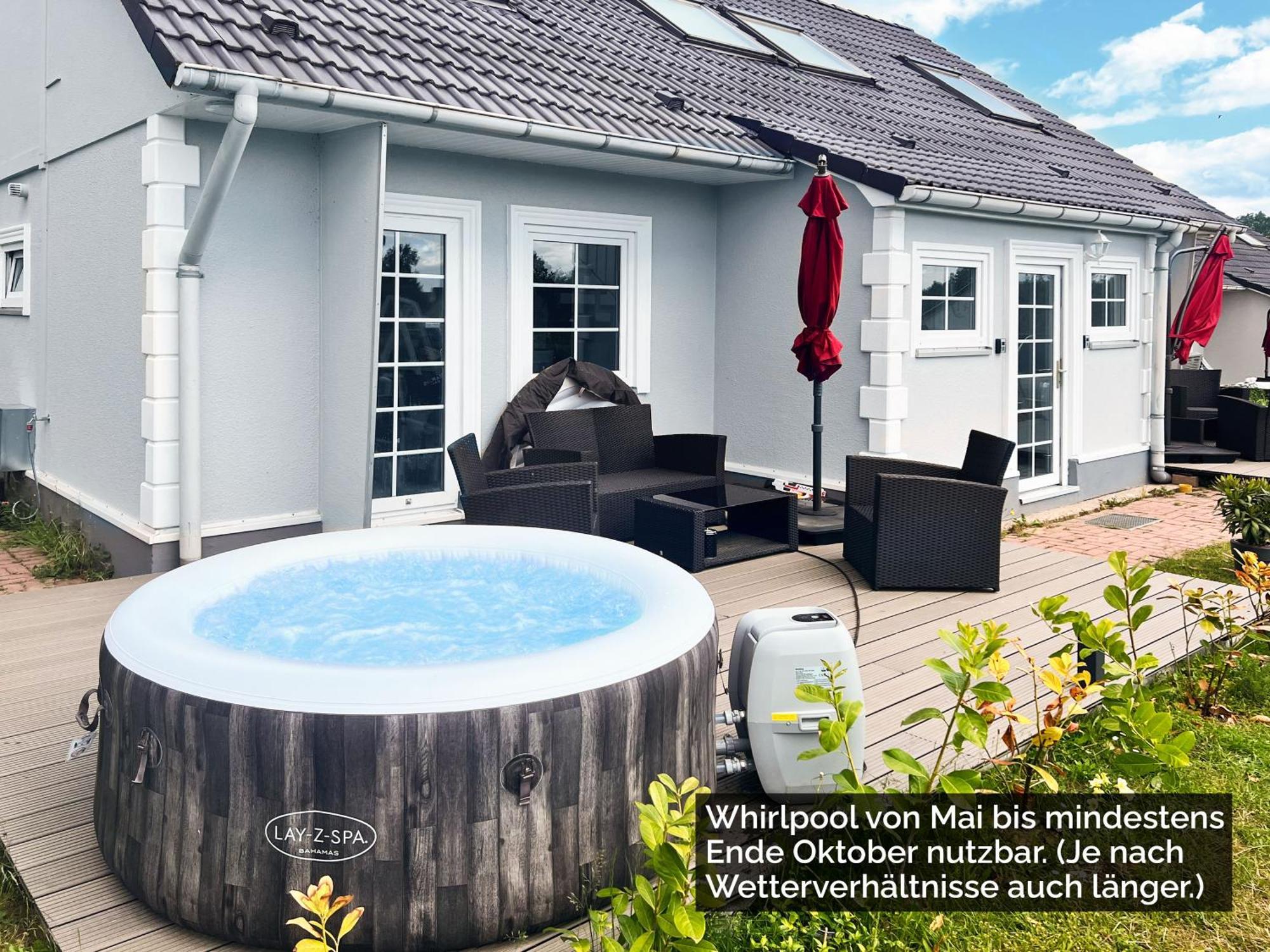 Ferienhaeuser Insel Usedom Haus Samara 8 - Blick Aufs Achterwasser! Whirlpool Und Sauna Lutow Luaran gambar